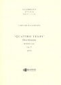 Quattro Tempi op.55 for flute, oboe, clarinet in A, horn in F and bassoon study score