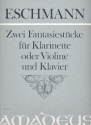 2 Fantasiestcke op.9 fr Klarinette (Violine) und Bc