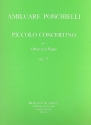 Piccolo concertino op.75 fr Oboe und Klavier Caldini, Sandro, ed