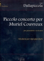 Piccolo concerto per Muriel Couvreux per pianoforte e orchestra da camera riduzione per 2 pianoforti