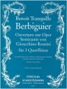 Ouvertre zur Oper Semiramis fr 3 Flten Partitur und Stimmen