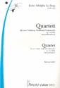 Streichquartett op.34 fr zwei Violinen, Viola und Violoncello Partitur und Stimmen