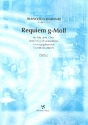 Requiem g-Moll fr gem Chor, Streicher und Bc Partitur