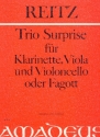 Trio Surprise fr Klarinette, Viola und Violoncello (Fagott) Partitur und Stimmen
