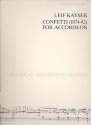 Konfetti (1974-92) for accordeon
