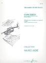 Concerto r mineur pour trompette, orchestre  cordes et bc pour trompette en ut ou si b et piano