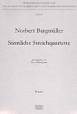 Smtliche Streichquartette Partitur (Leinen) Denkmler Rheinischer Musik Band 23