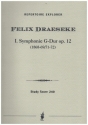 Sinfonie G-Dur Nr.1 op.12 fr Orchester Studienpartitur