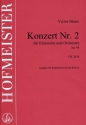 Konzert op.48 fr Klarinette und Orchester fr Klarinette und Klavier