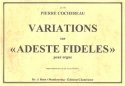 Variations sur Adeste fideles pour orgue