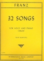 32 Songs for high voice and piano