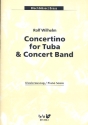 Concertino for tuba and concert band fr Tuba und Klavier