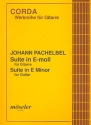 Suite e-Moll fr Gitarre