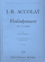 Konzert e-Moll Nr.3 fr Violine und Klavier