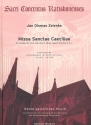 Missa Sanctae Caeciliae op.1 fr Soli (SATB), gem Chor, 2 Oboen, Fagott, Streicher  und Bc Partitur