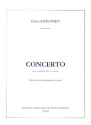 Concerto pour alto saxophone et orchestre pour alto saxophone et piano