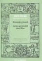 Justus germinabit sicut lilius fr Sopran (Tenor), 2 Violinen, Fagott (Posaune) und Bc, Partitur und Stimmen