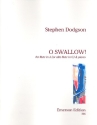 O swallow for flute in a or alto flute in g and piano