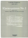 Quintett E-Dur Nr.2 op.31 fr Violine, Viola, Violoncello, Kontrabass und Klavier Partitur (=Klavier) und Stimmen, kartoniert