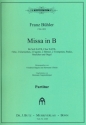 Messe B-Dur fr Soli, gem Chor, Orchester und Orgel Partitur