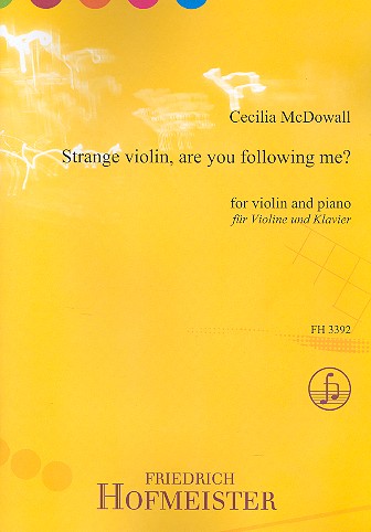 Strange Violin are You following me fr Violine und Klavier