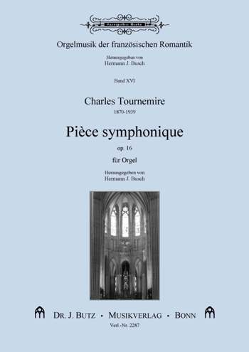 Pice symphonique op.16 pour orgue