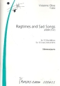 Ragtimes and Sad Songs fr 4 trompeten, Horn in F, 3 Posaunen, B-Posaune und Tuba,   Stimmen