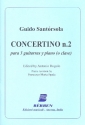 Concertino no.2 for 3 guitars and piano (cembalo) score and parts