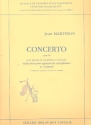Concerto op.38 pour 4 saxophones (SATBar) et orchestre rduction pour 4 saxophones et 2 pianos (2 exemplaires necessaire)
