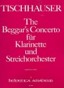 The Beggar's Concerto fr Klarinette und Streichorchester Partitur