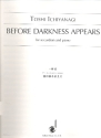 Before Darkness appears for accordion and piano score