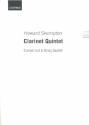 Quintet for clarinet and strings score and parts
