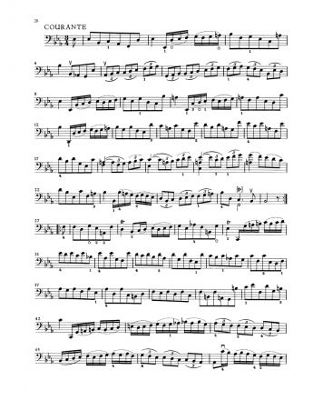 6 Suiten BWV1007-1012 für Violoncello