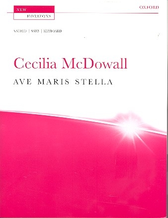 Ave maris stella for mixed chorus and string orchestra vocal score