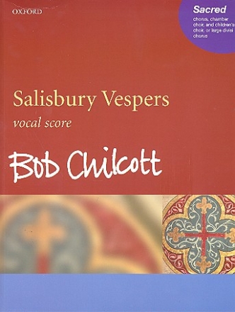 Salisbury Vespers for mixed chorus, children's chorus and orchestra vocal score