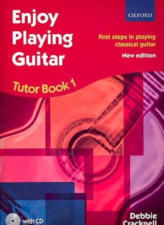 Enjoy Playing Guitar vol.1 (+CD) for guitar tutor book, new edition 2011