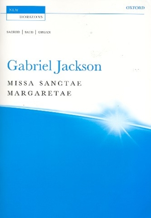 Missa Sanctae Margaretae for mixed chorus and organ score