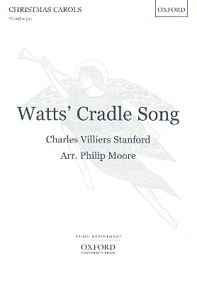 Watts' Cradle Song for female chorus and organ score