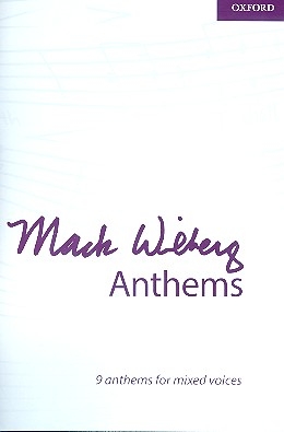 Anthems for mixed chorus and orchestra vocal score