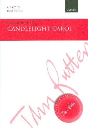 Candlelight Carol for mixed chorus (SATBB) and organ vocal score