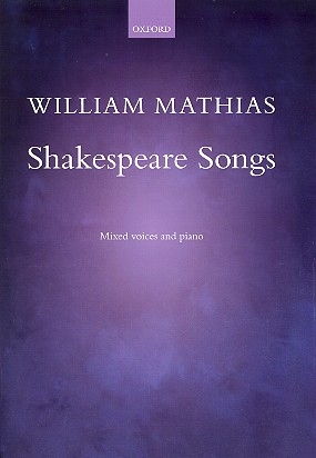 Shakespeare Songs for mixed chorus and piano score