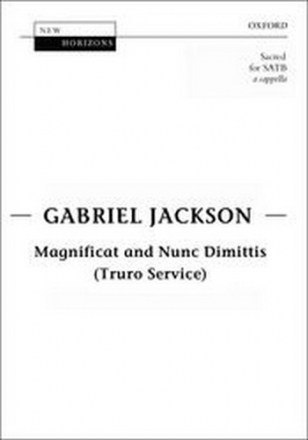 Magnificat and Nunc Dimittis (Truro Service) for mixed chorus a cappella score