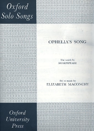 Ophelia's Song for soprano and piano