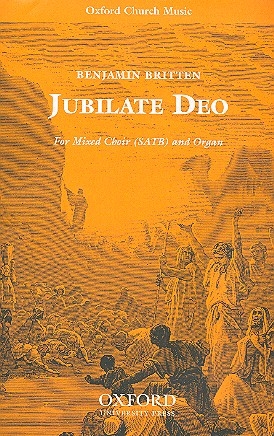 Jubilate Deo for mixed chorus and organ score