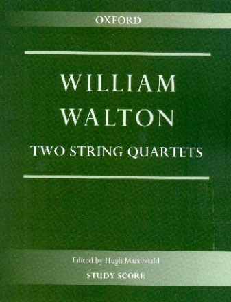 2 String Quartets  study score