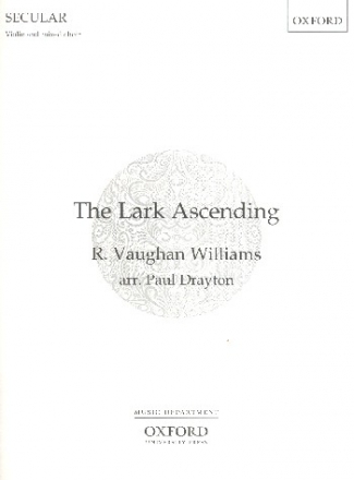 The Lark Ascending for mixed chorus and violin score