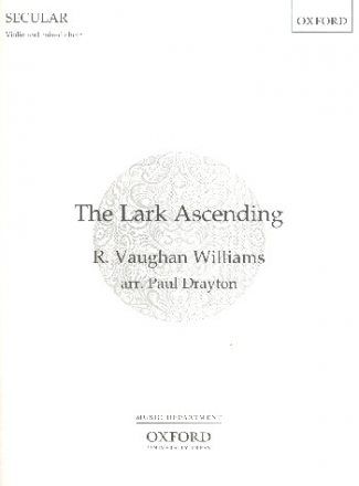 The Lark Ascending for mixed chorus and violin score
