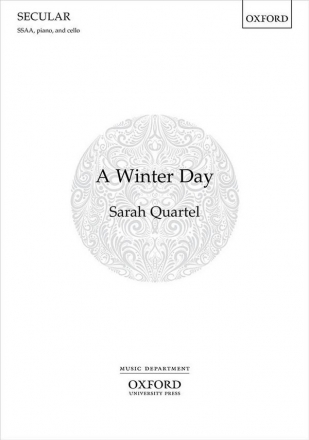 Quartel, A Winter day SSAA Choral Score