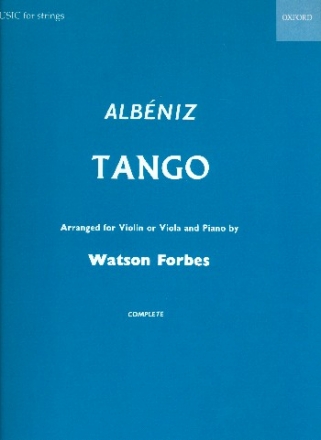 Tango for viola and piano