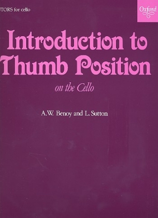 Introduction to thumb position for cello